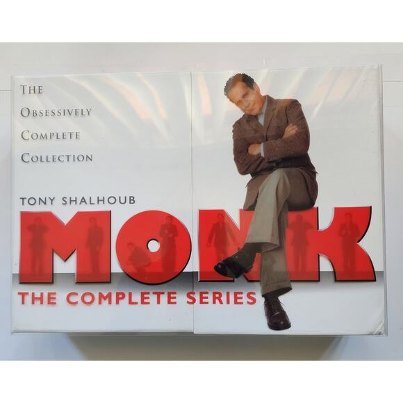 Monk: The Complete Series (DVD, 8 Seasons, Box Set) - Picture 1 of 7